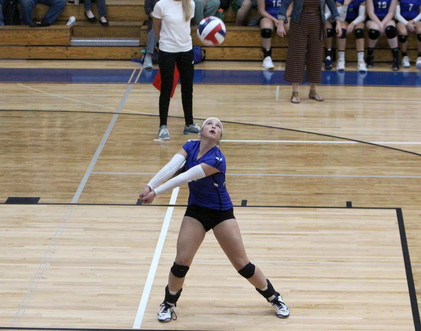 Eau Claire Regis at McDonell volleyball 9-12-19